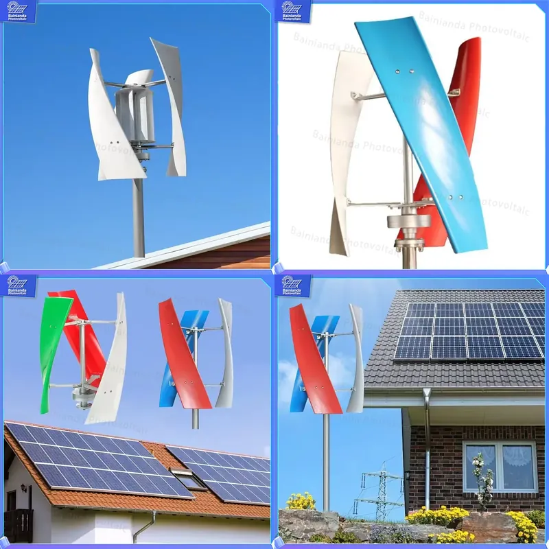 Renewable Energy Kit - Гибридный солнечно-ветровой генератор 5 кВт с