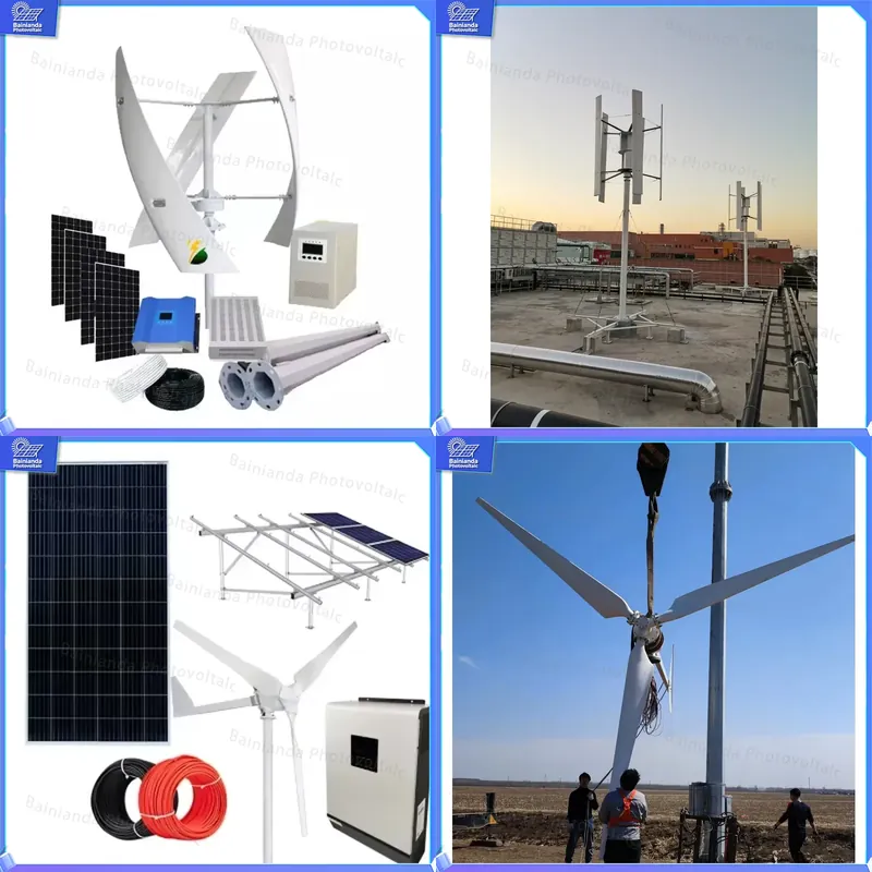 Renewable Energy Kit - Гибридная ветросолнечная энергетическая система 3 кВт,